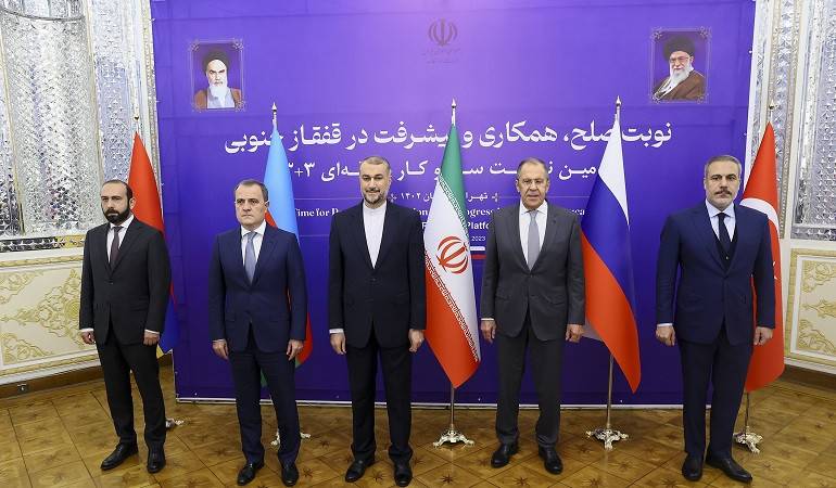 Beş ülkenin dışişleri bakanından Tahran'da ortak bildiri